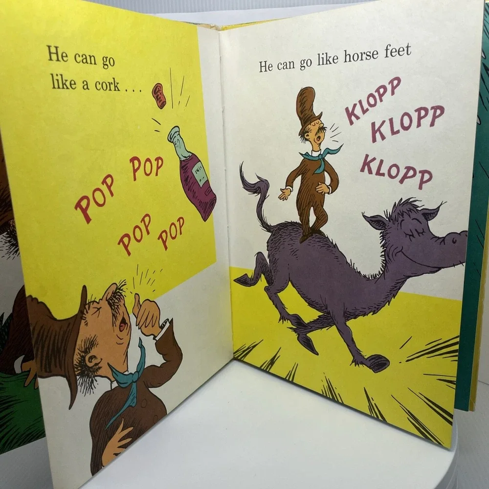 VTG Dr Seuss‎ Mr. Brown Can MOO Can you? Book Club Edition 1970 Hardcover